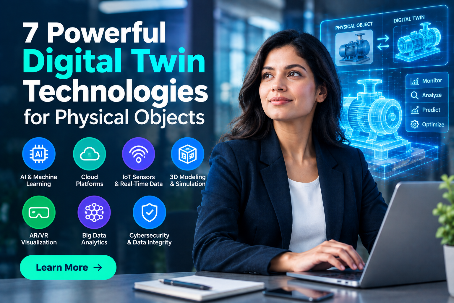 7 Powerful Digital Twin Technologies Transforming Physical Objects